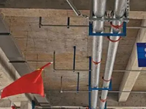 红古管廊支架的安装方法